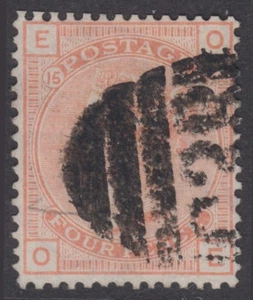 PERÙ 1865/81 - GB USATO ALL'ESTERO - C 38/CALLAO - SG #Z38 - PL 15 - Foto 1 di 2