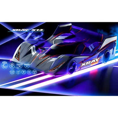 Xray 1/12 X12 2026 2WD Pan RC Car Kit EP On Road #XR-370022 - Image 1 of 4