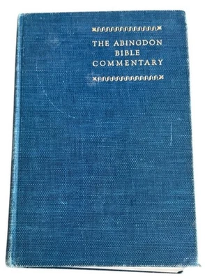 The Abingdon Bible Commentary 1929 Hardcover Vintage Antique Theological Book - Image 1 of 4