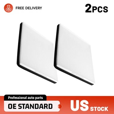 2pcs Cabin Air Filters for 2001-2005 Toyota RAV4 Echo 2004-2006 xB xA 2005-10 tC - Image 1 of 4
