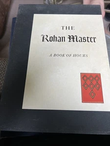 1973 - The Rohan Master A Book of Hours Hardcover - Vintage Slipcase - Picture 1 of 6