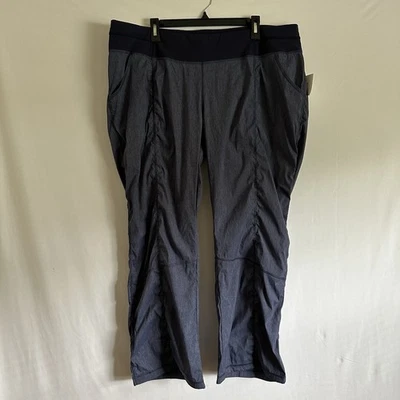 Lucy Women’s 2X Get Going Pants Sweatpants Dance Studio Blue Active Yoga Running - Image 1 of 4