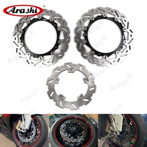 Fit BMW S1000R Naked 2014-2018 S 1000 R Arashi Front & Rear Brake Disc Rotor - Foto 1 di 11