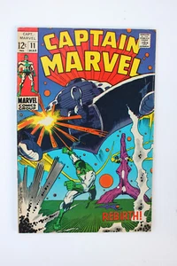 Captain Marvel #11 - März 1969 - Marvel Comics Gruppe - " Rebirth " - Bild 1 von 2