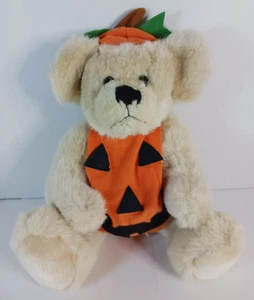 Zuckerhut Kürbis Teddybär Halloween Plüschtier Stofftier - Bild 1 von 5