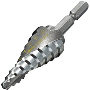Hummer 1/4" Sechskantschaft Spiralbühnenbohrer (5 ~ 21 mm) LBH521SPN - Bild 1 von 2