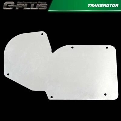 FIT FOR 1968-1982 CHEVROLET CORVETTE SILVER A/C HEATER DELETE PANEL PLATE Foto 1 de 4