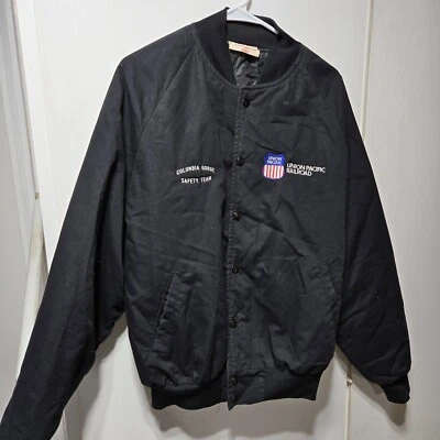 Vintage Union Pacific Railroad Jacket Large M.A.Klein USA Made Oregon Columbia - Image 1 of 4