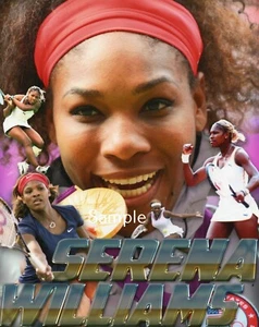 Serena Williams 8x10 Tennis USTA Collage Photo Poster Print SW1 - Picture 1 of 1