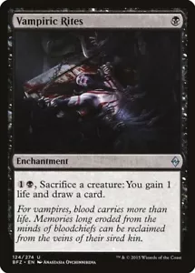 Vampiric Rites FOIL | Battle for Zendikar |MTG *2 Additional Cards* - Picture 1 of 8