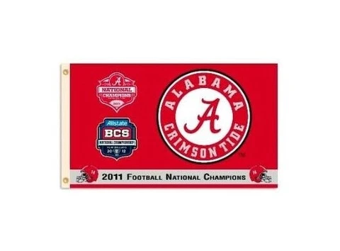 Alabama Crimson Tide Football BCS 3x5 Flag NEW Great gfit Cover