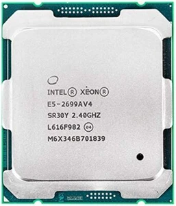 Intel Xeon E5-2699A V4 2.40GHz 55MB 22 Core 9.6GT/s 145W CPU Processor SR30Y - Picture 1 of 1