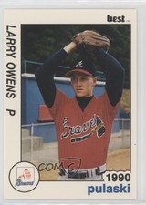 1990 Best Pulaski Braves Lawrence Owens #7