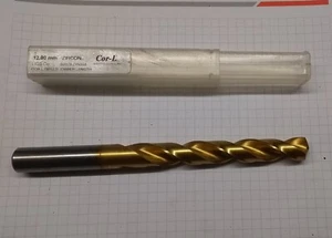 12.80 MM COR-L ZIRCON COATED HSS-Co DRILL JOBBER LENGTH din 338 - Picture 1 of 5