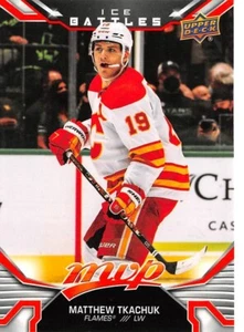 2022-23 Upper Deck MVP Ice Battles #206 Matthew Tkachuk SP - Picture 1 of 2