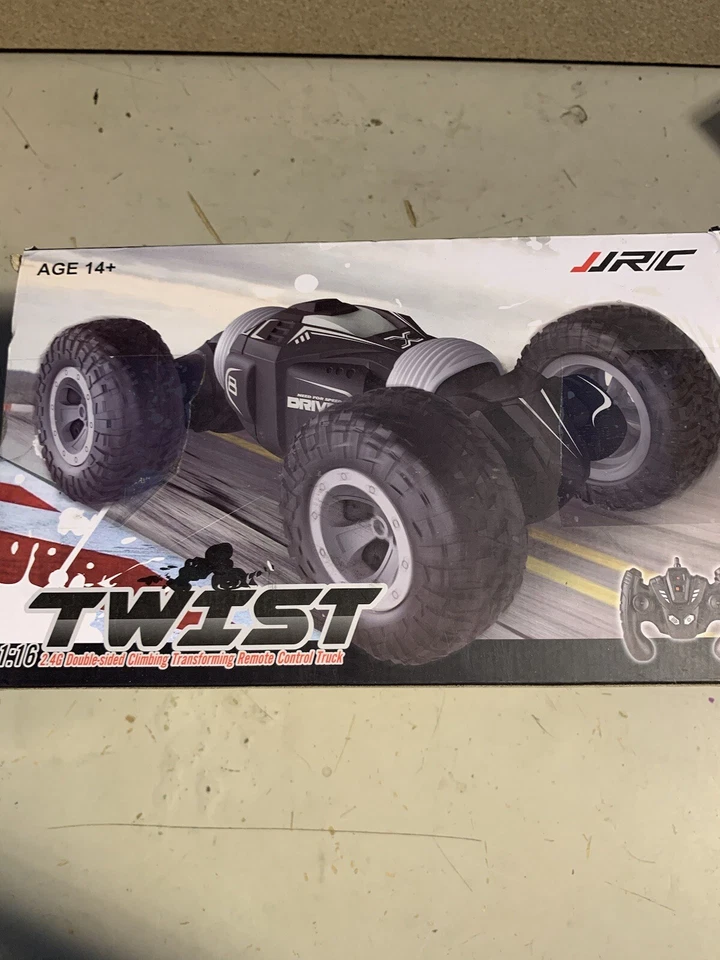 2025 JJR/C TWIST Double Sided Climbing Transform Remote Control Black Truck RC - Image 1 of 3