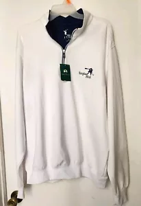 F&G Tech 1/4 Reißverschluss Pullover Golf Herren Größe XL Performance bestickt - Bild 1 von 8