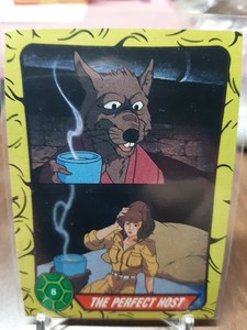 1989 Topps Teenage Mutant Ninja Turtles The Perfect Host #8 TMNT trading cards