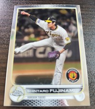 Shintaro Fujinami Topss Chrome 2022  Baltimore Orioles NPB Hanshin Tigers