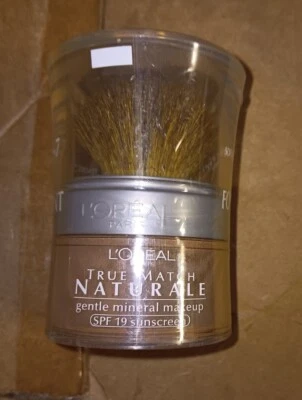 L'Oreal True Match Naturale Gentle Mineral Makeup Soft Sable 471 C6-7 Sealed! - Image 1 of 2