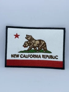 Nuevo parche de hierro bandera de la República de California Fallout/coser Fallout New Vegas NCR - Imagen 1 de 4