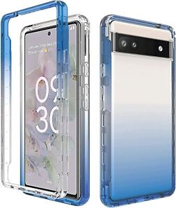 High Transparent Gradient Color Phone Case For Google Pixel 6A 6 Pro 5A 7 7 Pro