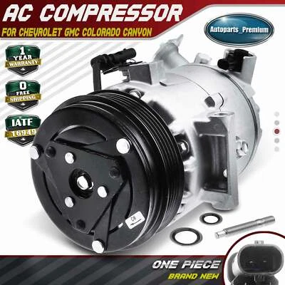 Compresor de aire acondicionado con compresor CVC para Chevy Colorado GMC Canyon 2017-2022 3,6 L Foto 1 de 4