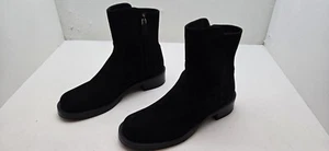 Stivaletti Stuart Weitzman neri scamosciati zip laterale donna taglia 6,5 B nuovi - Foto 1 di 7