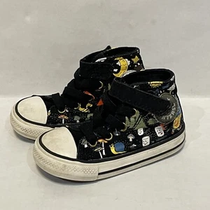Converse Chuck Taylor All Star Camping Fire High Top Sneakers Shoes Toddler Sz 6 - Picture 1 of 7