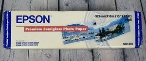 Epson Premium Semigloss Photo Paper 329mm X 10m (S041338) - Photo 1/5