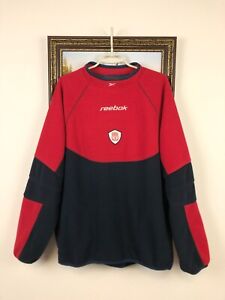 Vintage Liverpool Reebok Sweatshirt Fleece Rare Football Soccer Jacket Size M