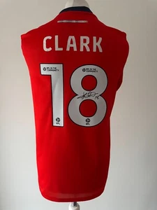 Signed JORDAN CLARK Shirt - Luton Town -PROOF/COA- - Picture 1 of 4