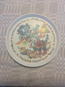 Vintage Stiefelkater Teller / Schale Oneida Deluxe Melamin Kinder Märchen - Bild 1 von 6