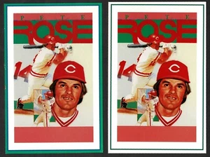 Tarjetas deportivas Allan Kaye's 1991 Pete Rose 5 1/2""x 8 1/2"", ambas variedades - Imagen 1 de 2