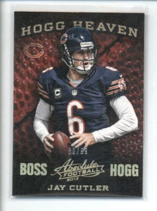 Jay Cutler 2013 Absolute Hogg Heaven #8 Boss Paralelo #80/99 Af5137 - Imagen 1 de 1