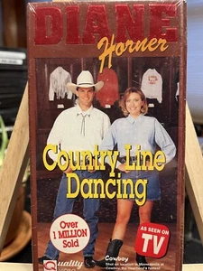 BRAND NEW SEALED DIANE HORNER'S COUNTRY LINE DANCING VHS 1992 FREE SHIPPING - Bild 1 von 2