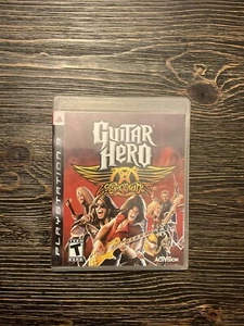 Guitar Hero Aerosmith (Sony PlayStation 3, 2008) Good Condition! CIB - Picture 1 of 7