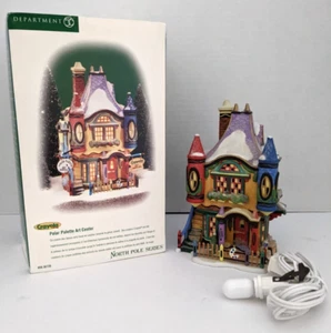Dept. 56 Polar Palette Art Center #56.56726 Crayola  North Pole Series - Picture 1 of 15