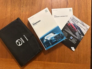 2018 Mazda 3 Owners Manual Guide Book Set With OEM Case 8GE4 - Picture 1 of 1