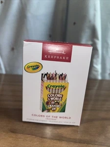NEU Hallmark Andenken Weihnachtsschmuck 2023, Crayola Colors of The World - Bild 1 von 3