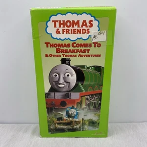 Thomas the Tank Engine & Friends Comes to Breakfast VHS 2000 George Carlin Train - Foto 1 di 4