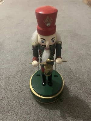 Musical Drumming Nutcracker Figure Solider Christmas Xmas Decorations Festive - Image 1 of 4
