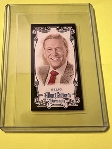 2013 Topps Allen & Ginter's Mini Black Border Bud Selig #300 Rookie RC - Picture 1 of 2