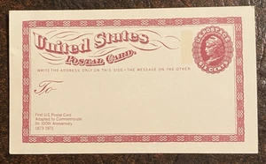 US Sc# UX65 "Profile of Liberty" 6 CENT 1973 POSTKARTE POSTFRISCH - Bild 1 von 1