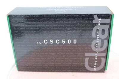 CLEAR SOUNDS FL-CSC500 PHONE Amplified Spirit Landline LOUD w/ FLASHING LIGHT - Image 1 of 4