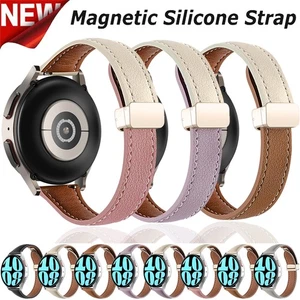Per Huami Amazfit Bip U S/GTS 4 mini 3 2 2e/GTR 4 3 Pro cinturino da polso in pelle - Foto 1 di 56