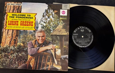 Lorne Greene RCA SP-137 Welcome to the Ponderosa Radio Spots and Station Breaks - Image 1 of 2