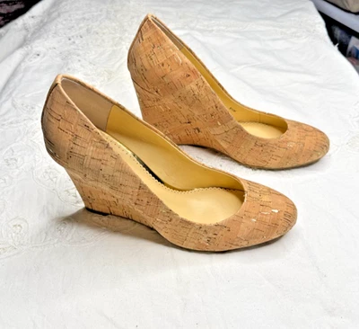 Tacones de cuña de corcho tostado C. Wonder - Nuevos en caja Foto 1 de 4