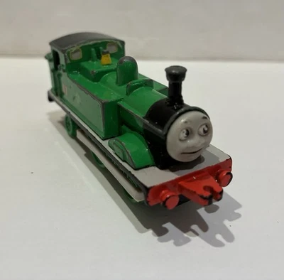 Ertl Oliver Thomas the Train Diecast Metal 1993 Tanque Motor Raro Verde Foto 1 de 4