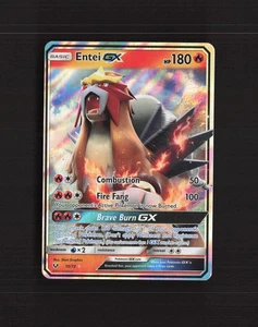 Entei GX 10/73 Leuchtende Legenden Ultra Rare Holo Pokemon Karte LP+ - Bild 1 von 10